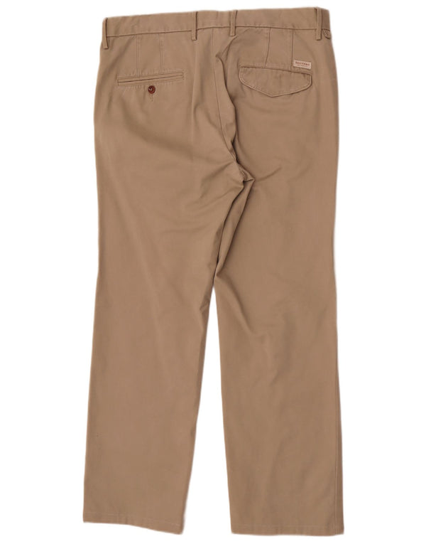 Dockers Mens Slim Fit Chino Calças W34 L30 Bege
