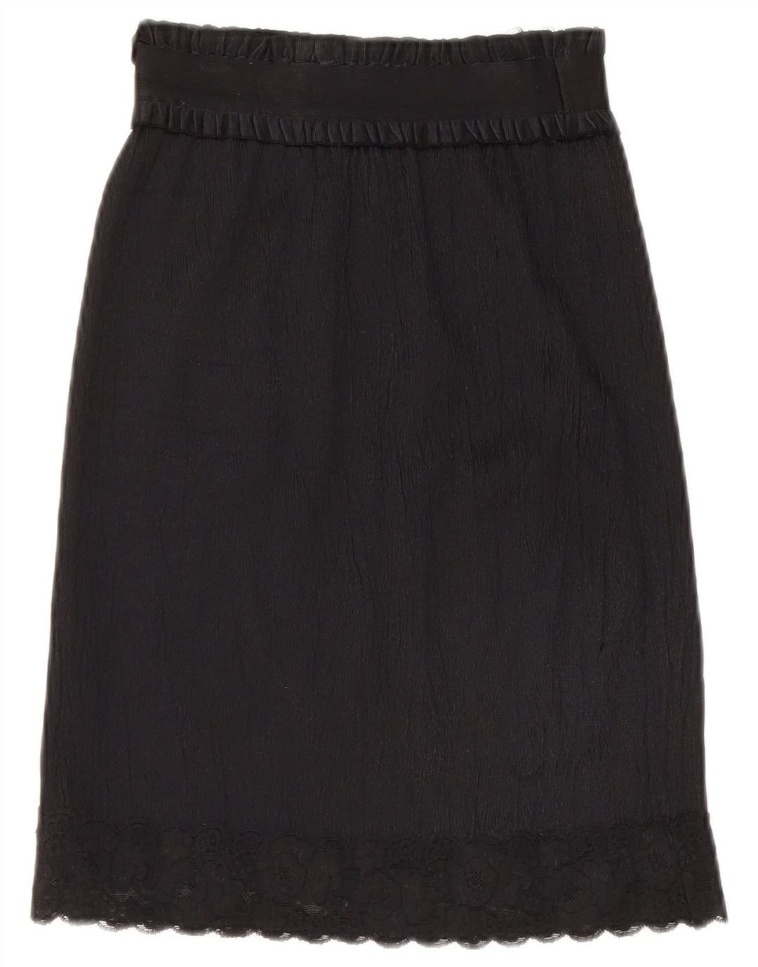 Saia vintage feminina linha A W26 pequena preta