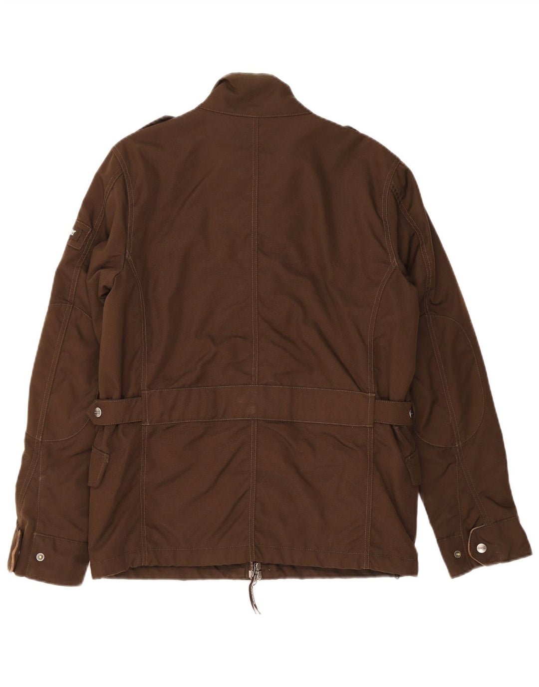 Jaqueta corta-vento militar masculina Woolrich Reino Unido 36 nylon cáqui pequeno