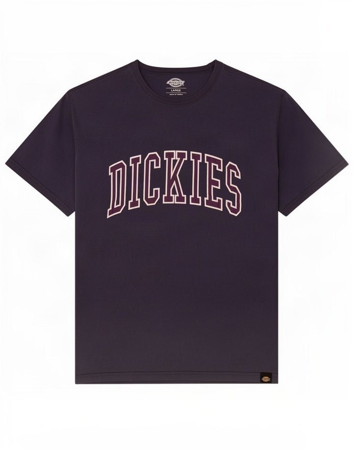 Camiseta gráfica masculina Dickies Top grande algodão azul marinho