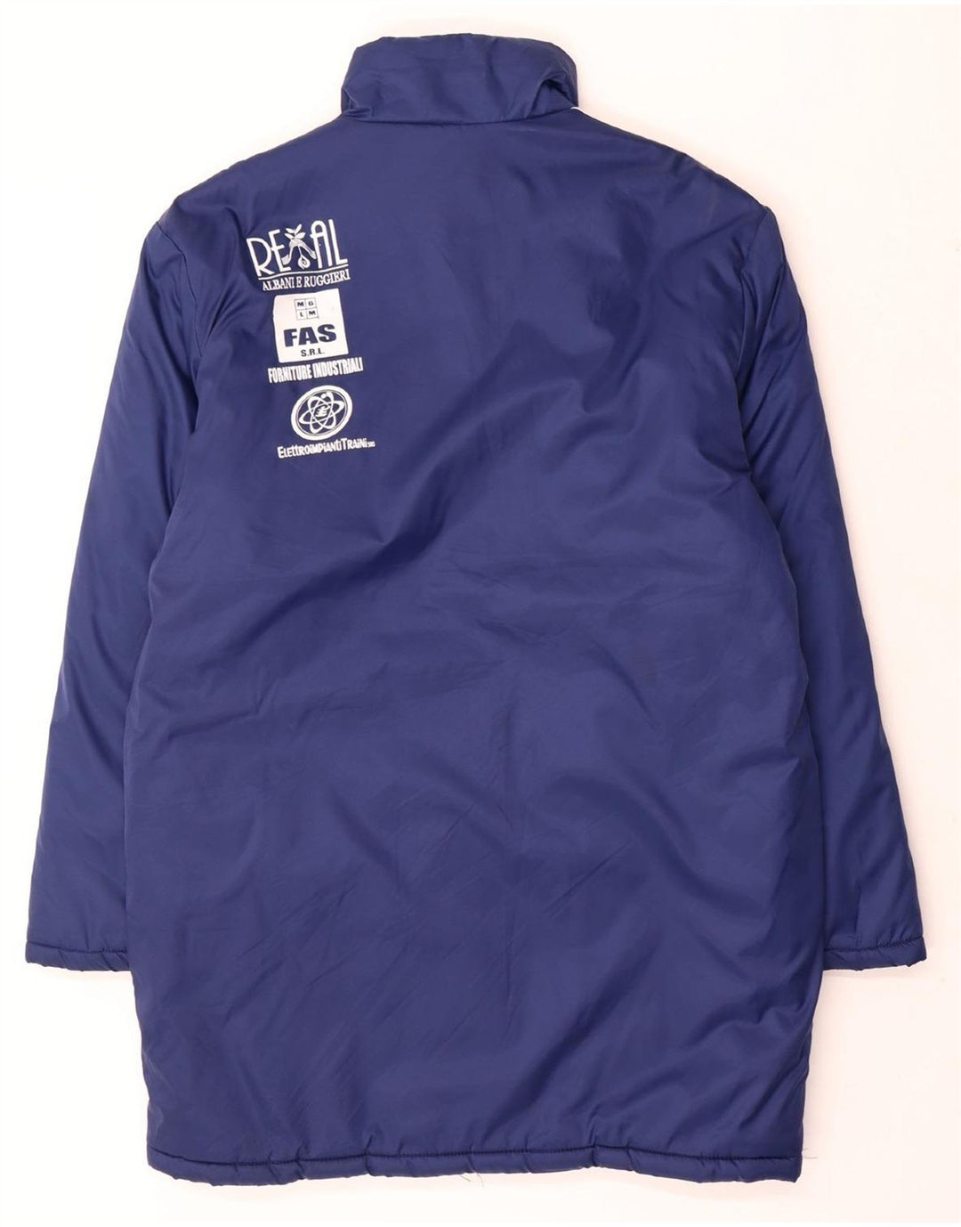 Casaco Acolchoado Gráfico Masculino ADIDAS UK 38/40 Médio Azul Poliamida