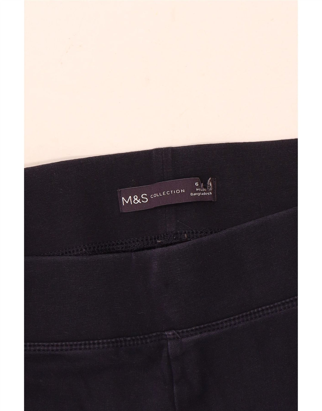 Calça de treino feminina MARKS & SPENCER UK 6 XS azul marinho