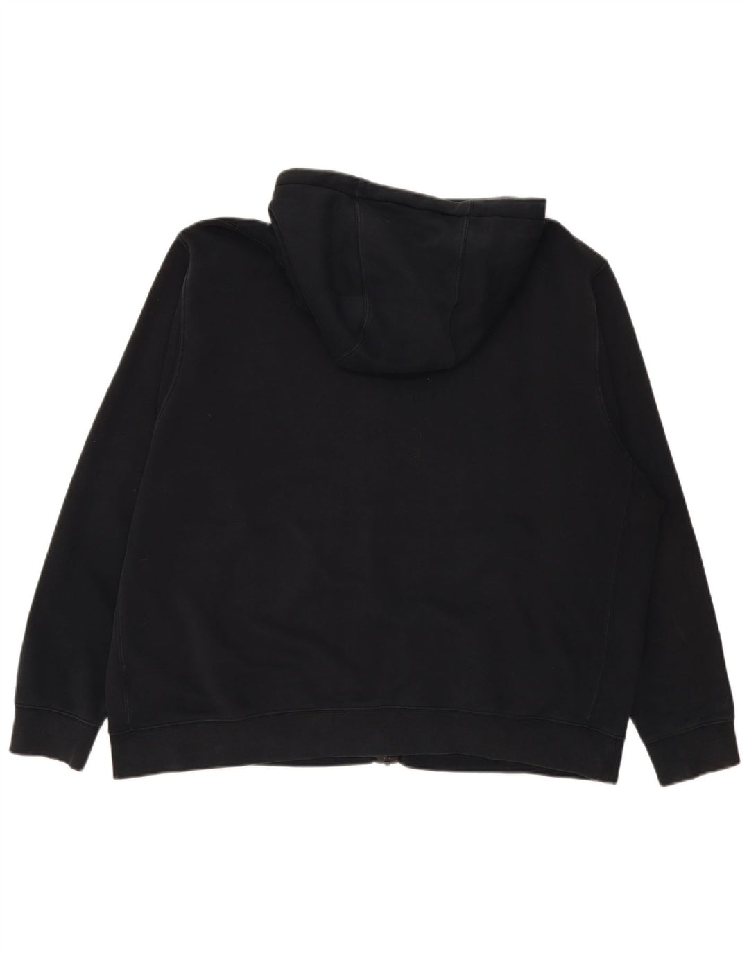 Suéter Nike masculino com capuz e zíper 2XL algodão preto