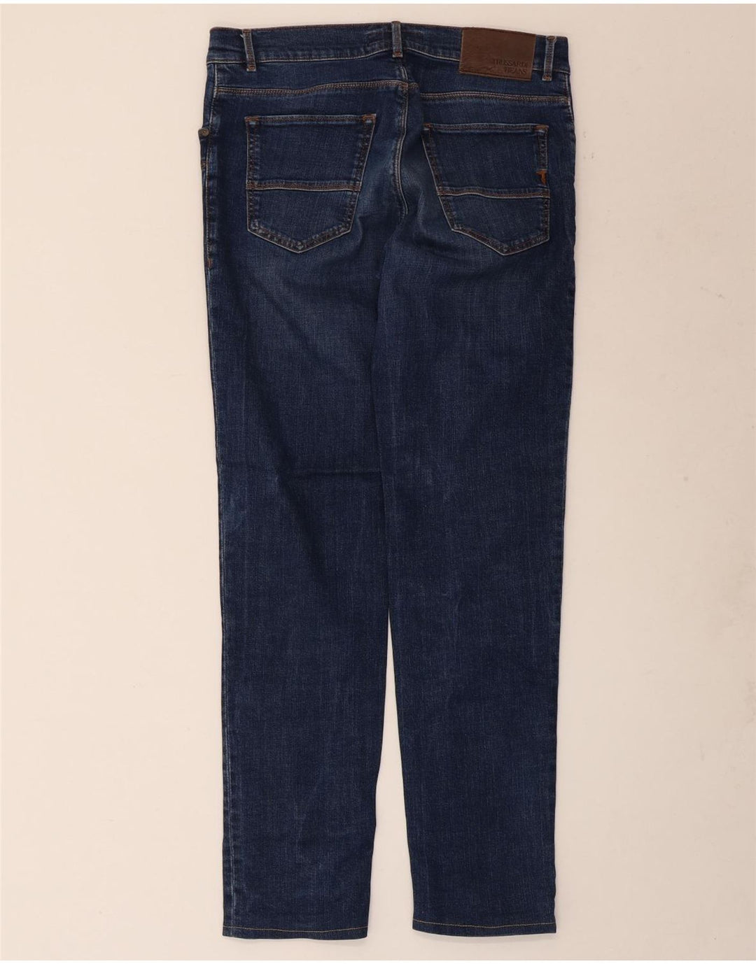 TRUSSARDI Mens Jeans Slim W33 L30 Azul Algodão