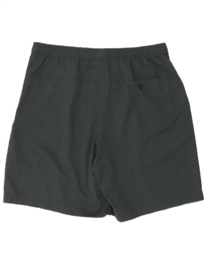 Shorts esportivos masculinos Nike XL cinza colorblock poliéster
