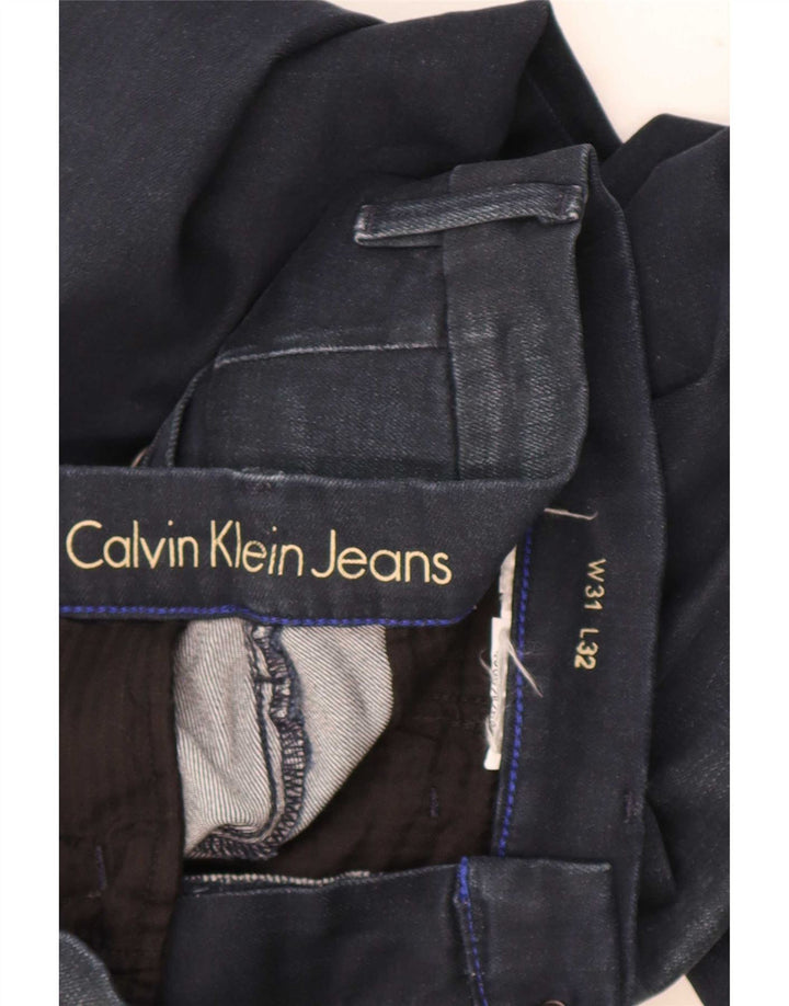 Calvin Klein Mens Jeans Slim W31 L32 Azul Marinho