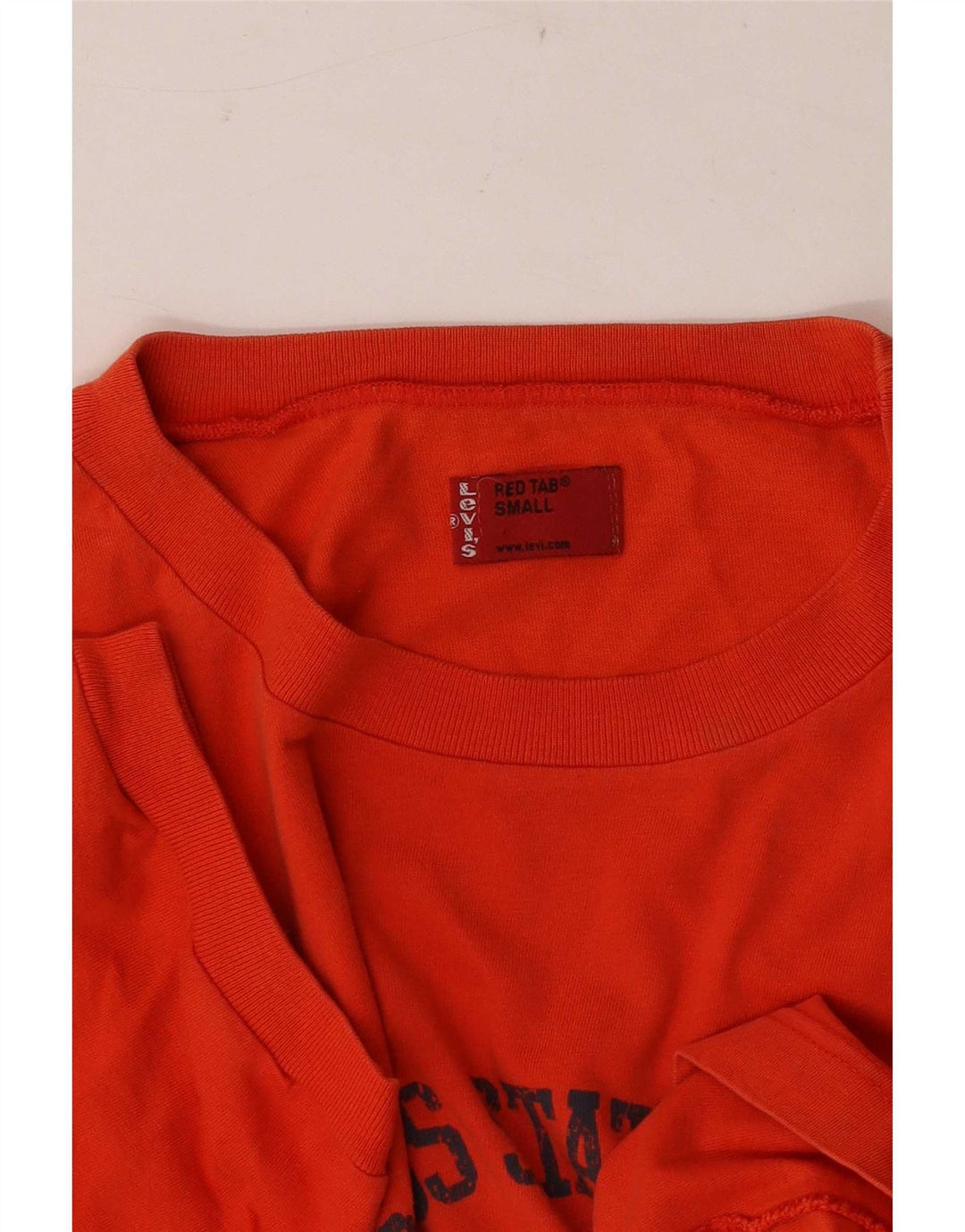 Camiseta masculina gráfica Levi's Top pequeno laranja