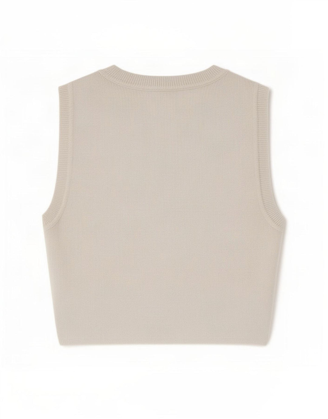 Zara Womens Crop Vest Top UK 8 Pequeno Branco