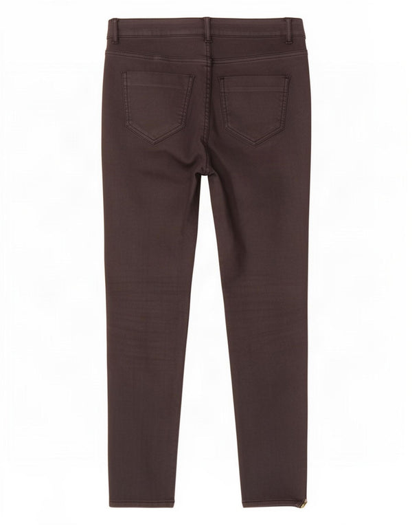 Calça feminina casual skinny Zara UE 38 pequena W28 L28 preta
