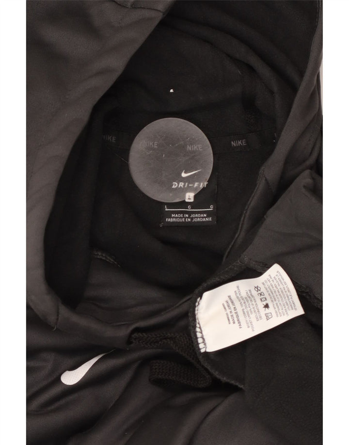 NIKE Masculino Baseball Graphic Hoodie Jumper Grande Cinza Poliéster