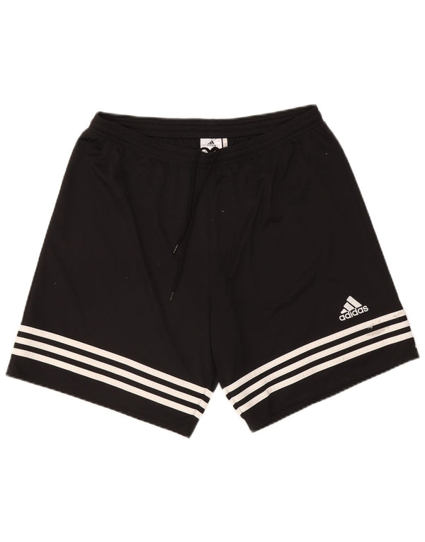 Adidas Mens Climalite Sport Shorts Grande Poliéster Preto