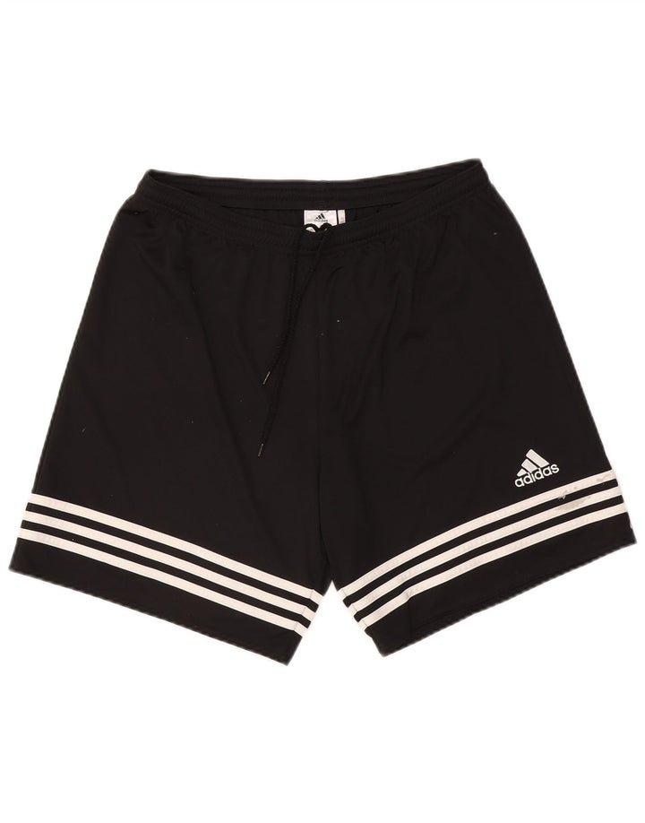 Adidas Mens Climalite Sport Shorts Grande Poliéster Preto