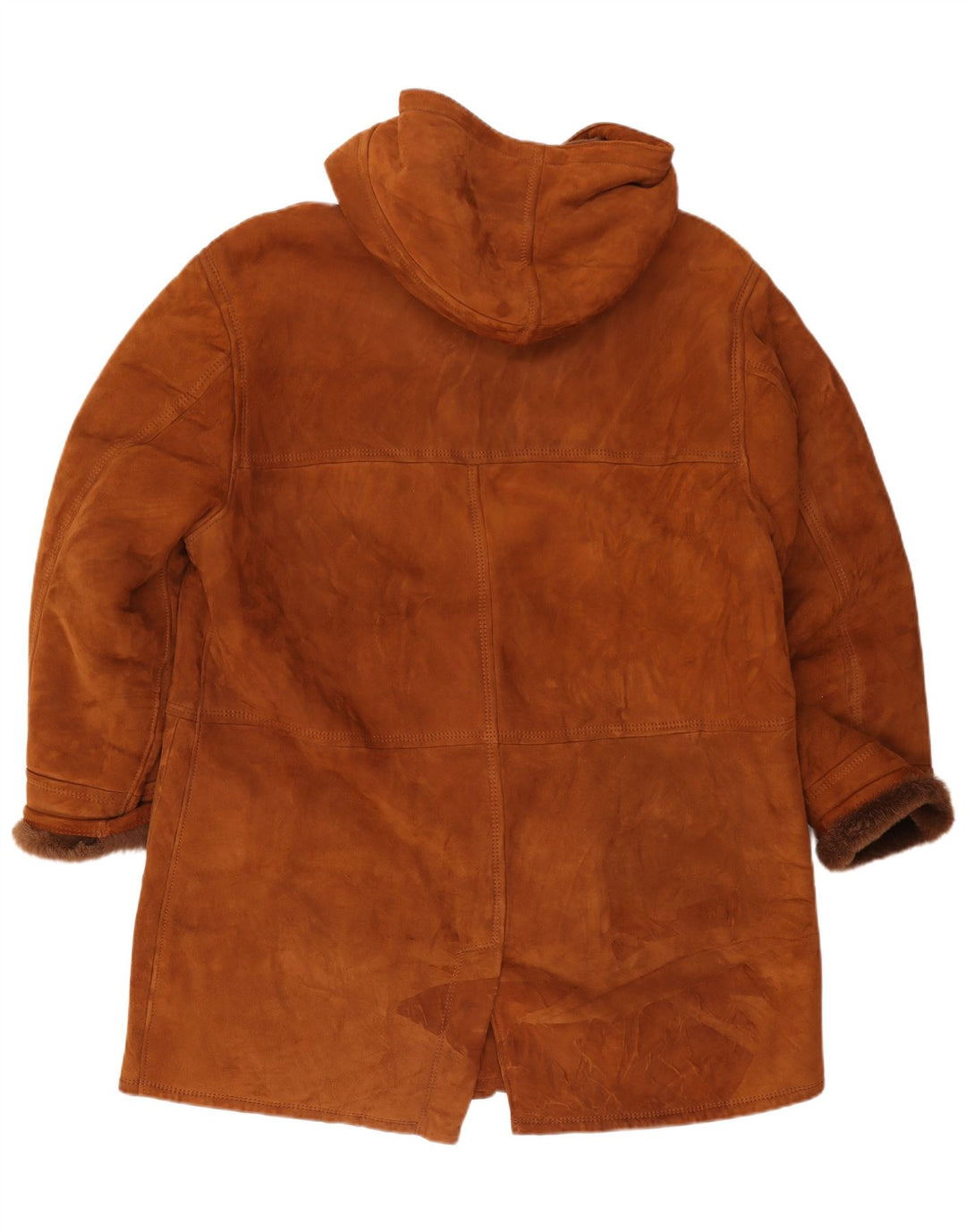 Sobretudo masculino Conbipel Shearling IT 52 grande marrom