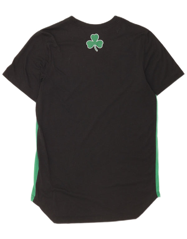 Camiseta Nike Mens Boston Celtics Graphic Top Médio Preto Poliéster