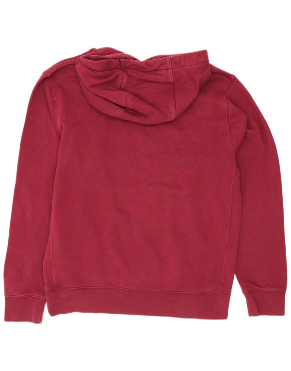Moletom com capuz masculino Nike Graphic Regular Fit pequeno algodão borgonha esportivo