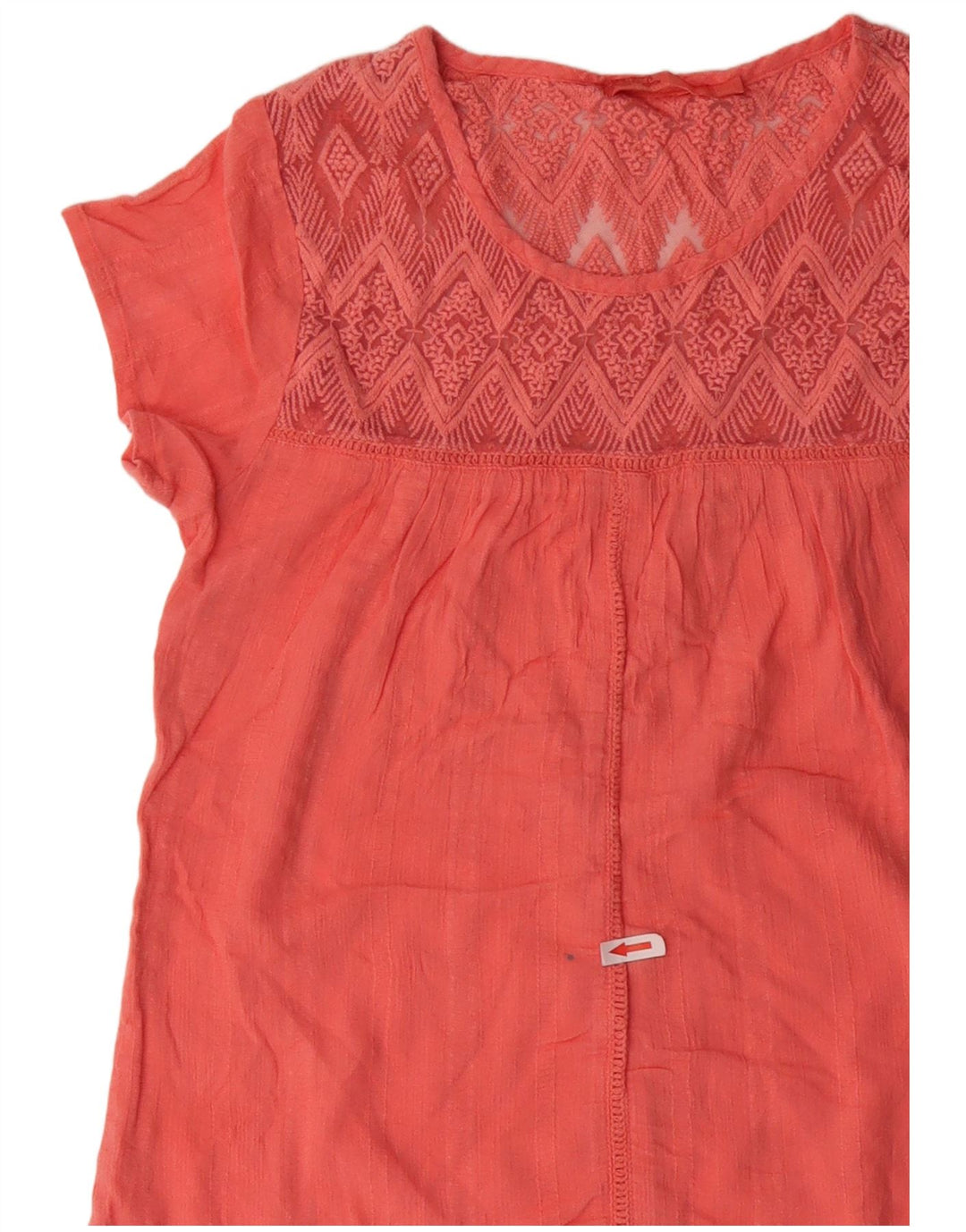 Blusa feminina Prana UK 10 pequena rosa