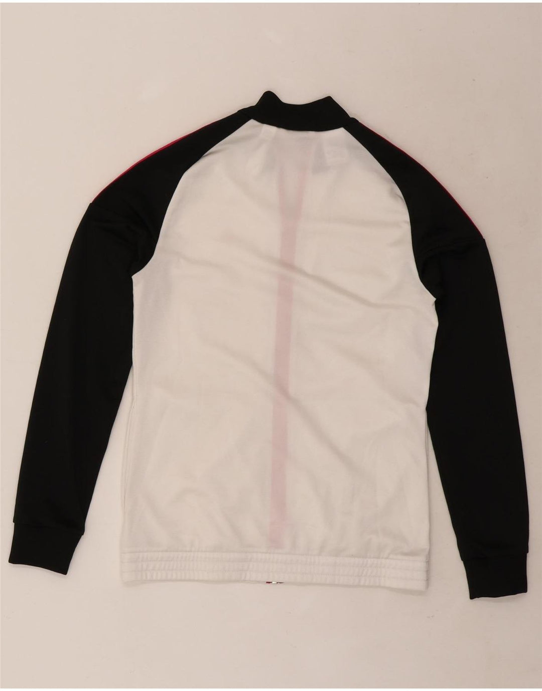 Jaqueta Adidas Meninas Treino Top 14-15 Anos Branco Colorblock Poliéster