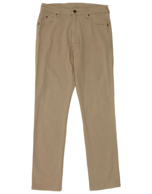 Lee Mens Dallas Slim Calça Casual W32 L29 Algodão Cinza