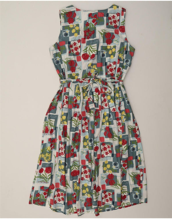 Vestido feminino Seasalt Cornwall A-Line UK 22 3XL floral multicolorido