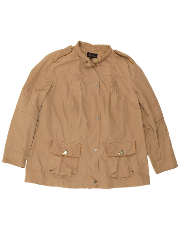 Jaqueta militar feminina LUISA SPAGNOLI IT 50 XL poliéster bege