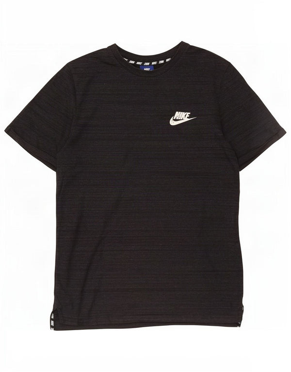 Camiseta masculina Nike Top pequena cinza manchada