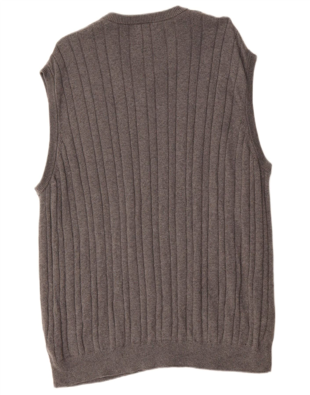 Regata masculina Marks & Spencer com colete 2XL algodão cinza