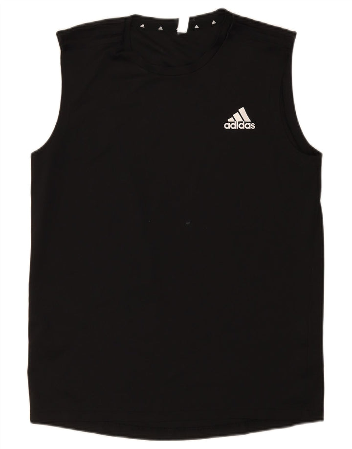 Adidas Mens Aeroready Vest Top Médio Poliéster Preto