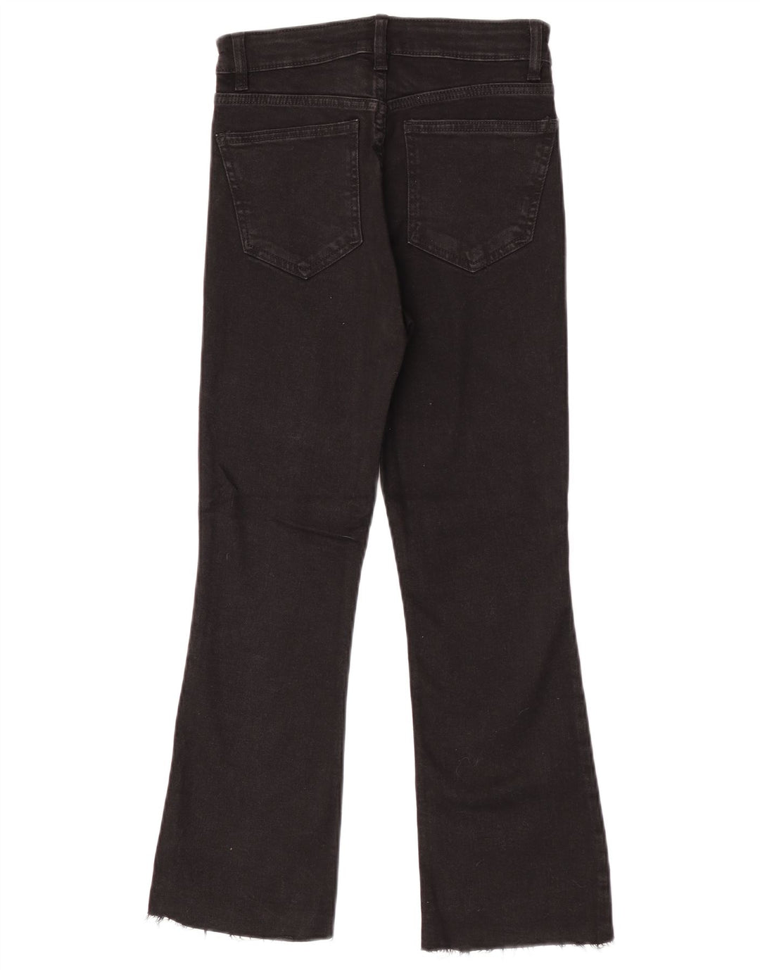 Calça jeans feminina Zara Bootcut EU 36 XS W26 L25 preta