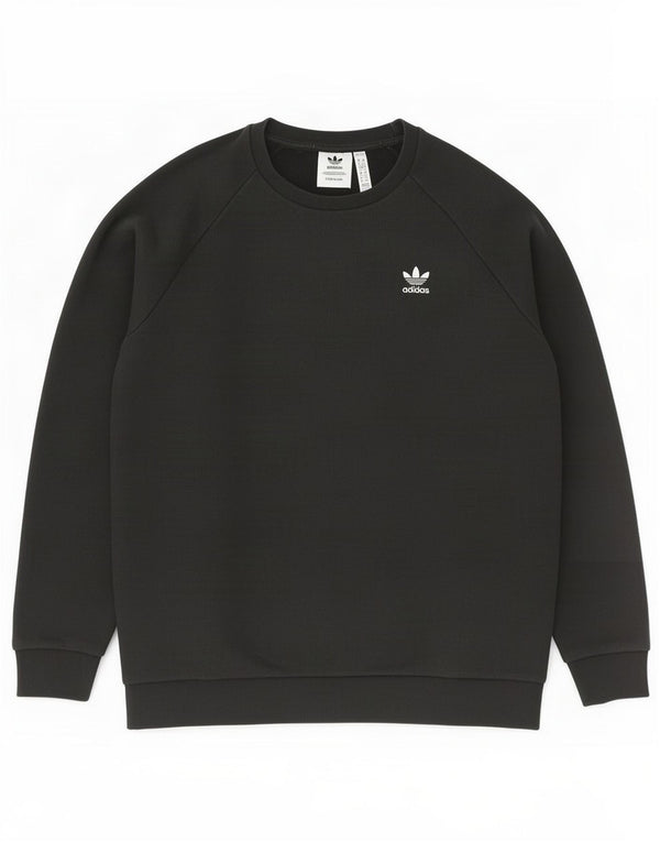 Adidas Mens Primegreen Moletom Jumper Médio Algodão Preto