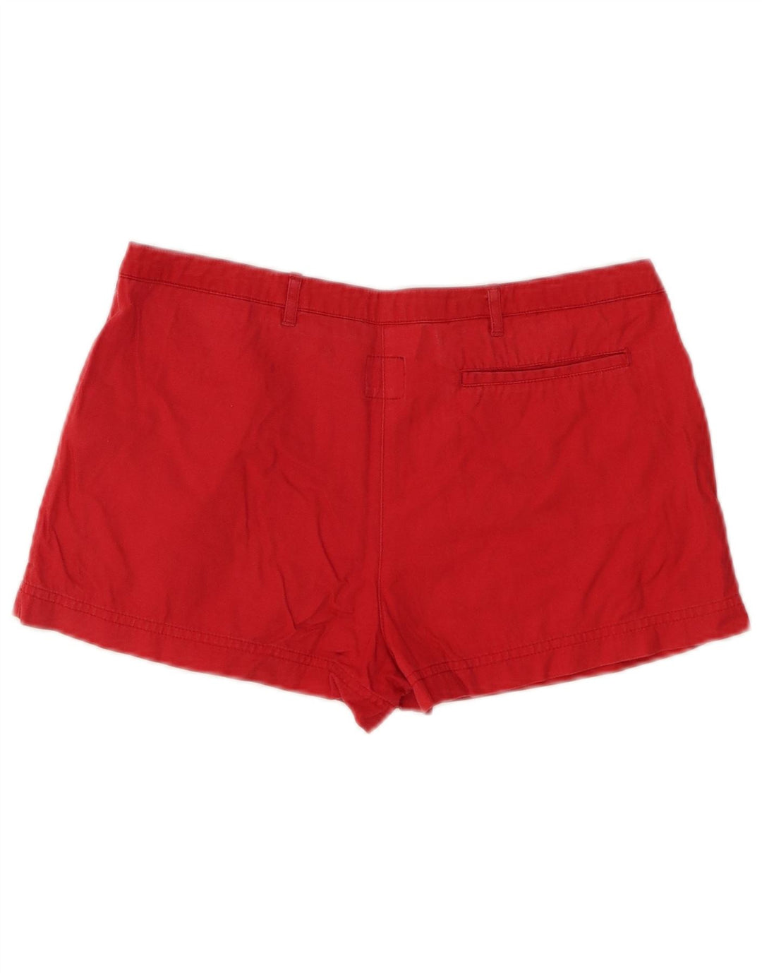 Adidas Womens Hot Pants UK 10 Pequeno W29 Algodão Vermelho