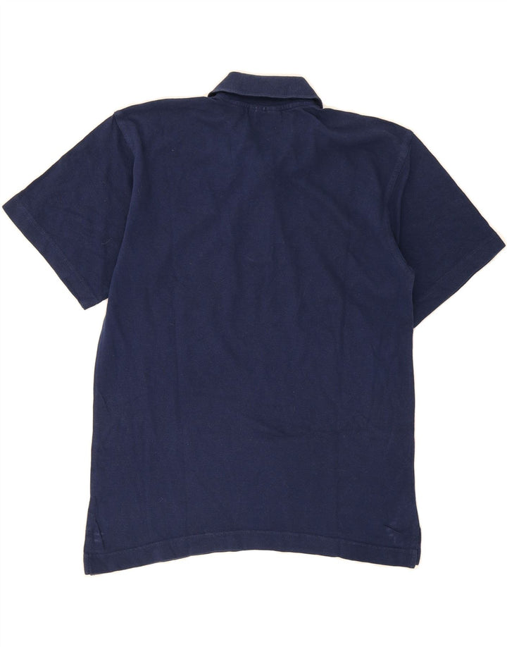 REEBOK Mens Polo Shirt Medium Navy Blue Cotton Vintage Reebok and Second-Hand Reebok from Messina Hembry 