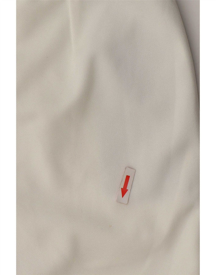 Shorts Chino feminino Sergio Tacchini IT 52 2XL W36 branco colorblock