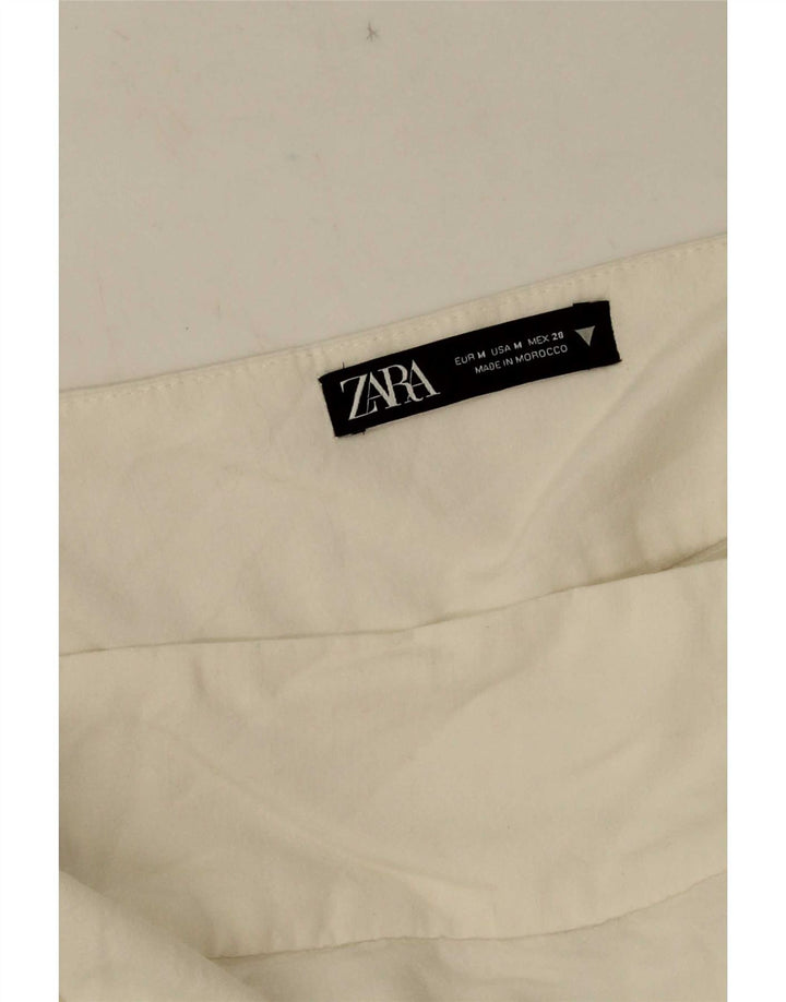 Saia feminina Zara média W28 branca