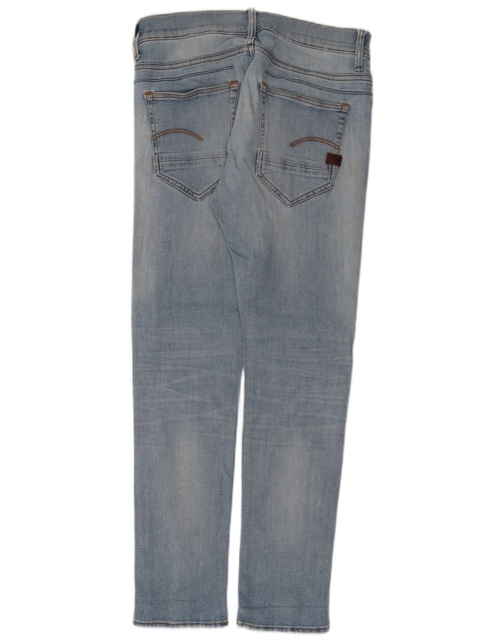 G-Star Masculino Slim Jeans W29 L30 Azul Algodão