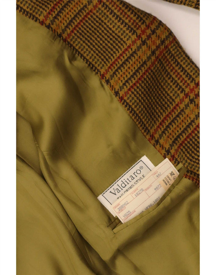 Jaqueta blazer feminina Valditaro com 2 botões IT 44 médio marrom houndstooth