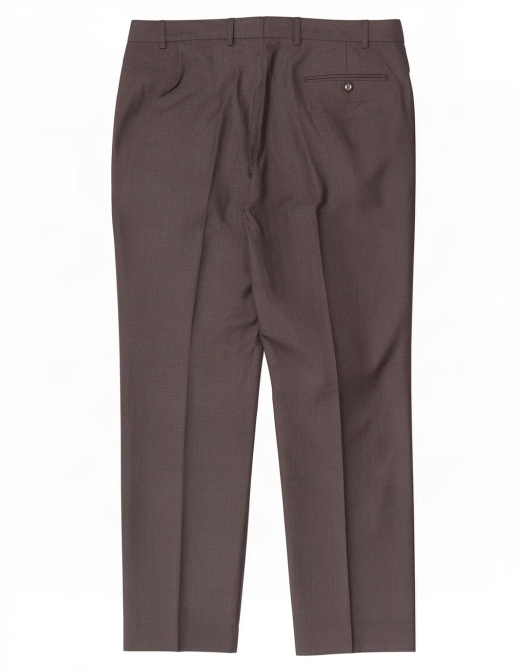 Calça masculina Marks & Spencer Autograph Straight Suit W36 L31 Lã Cinza