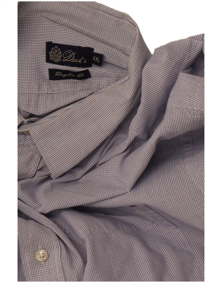 Camisa masculina regular fit DACK'S 2XL xadrez azul