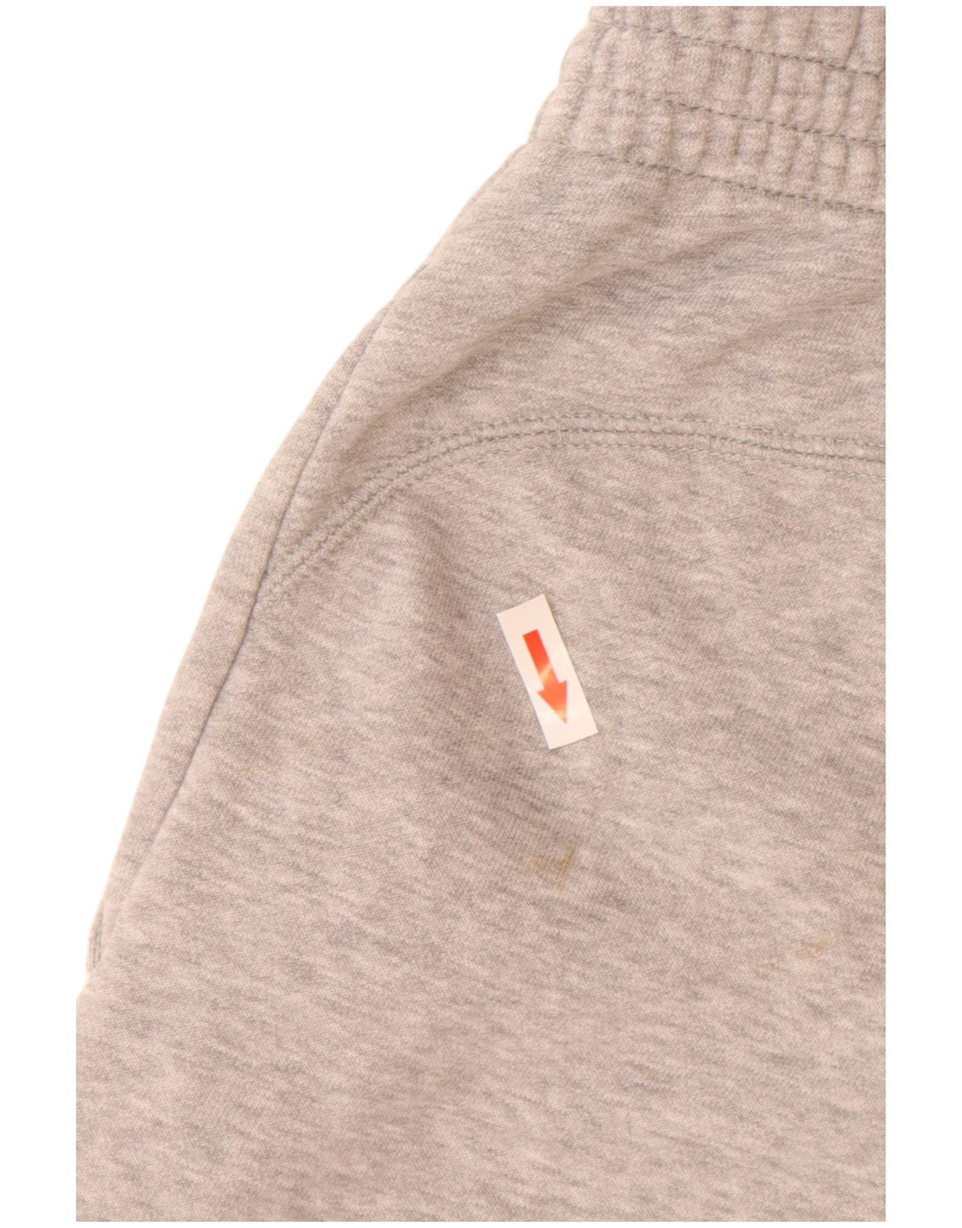Adidas Mens Calças de treino cinza médio algodão manchado