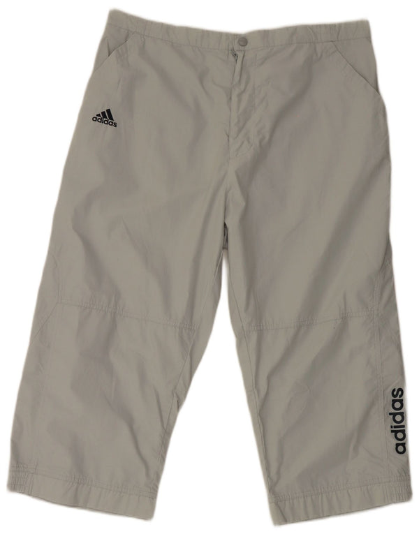 Calça Adidas Masculina Graphic Capri W40 L21 Cinza Poliéster