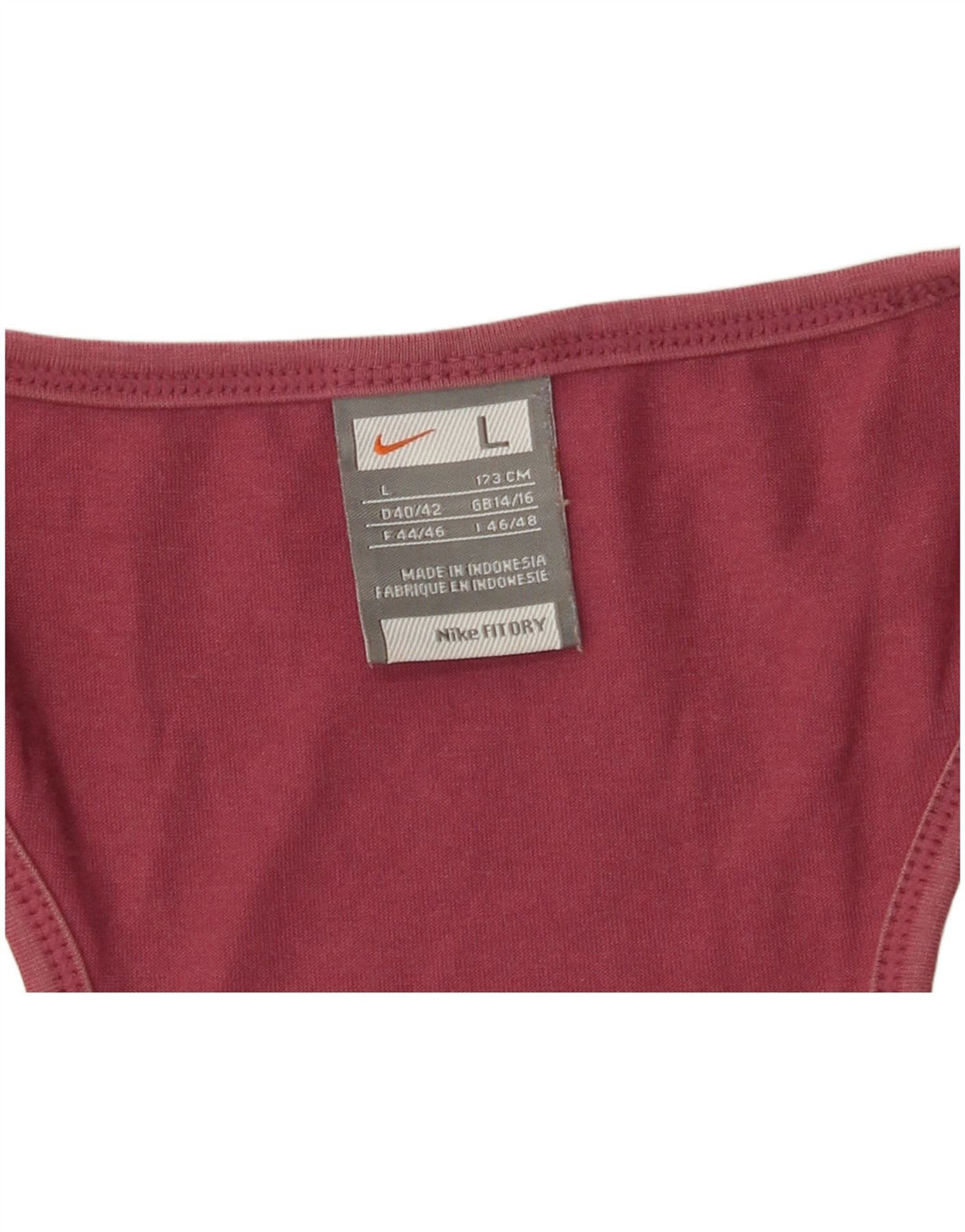 Colete feminino NIKE UK 14/16 grande Borgonha