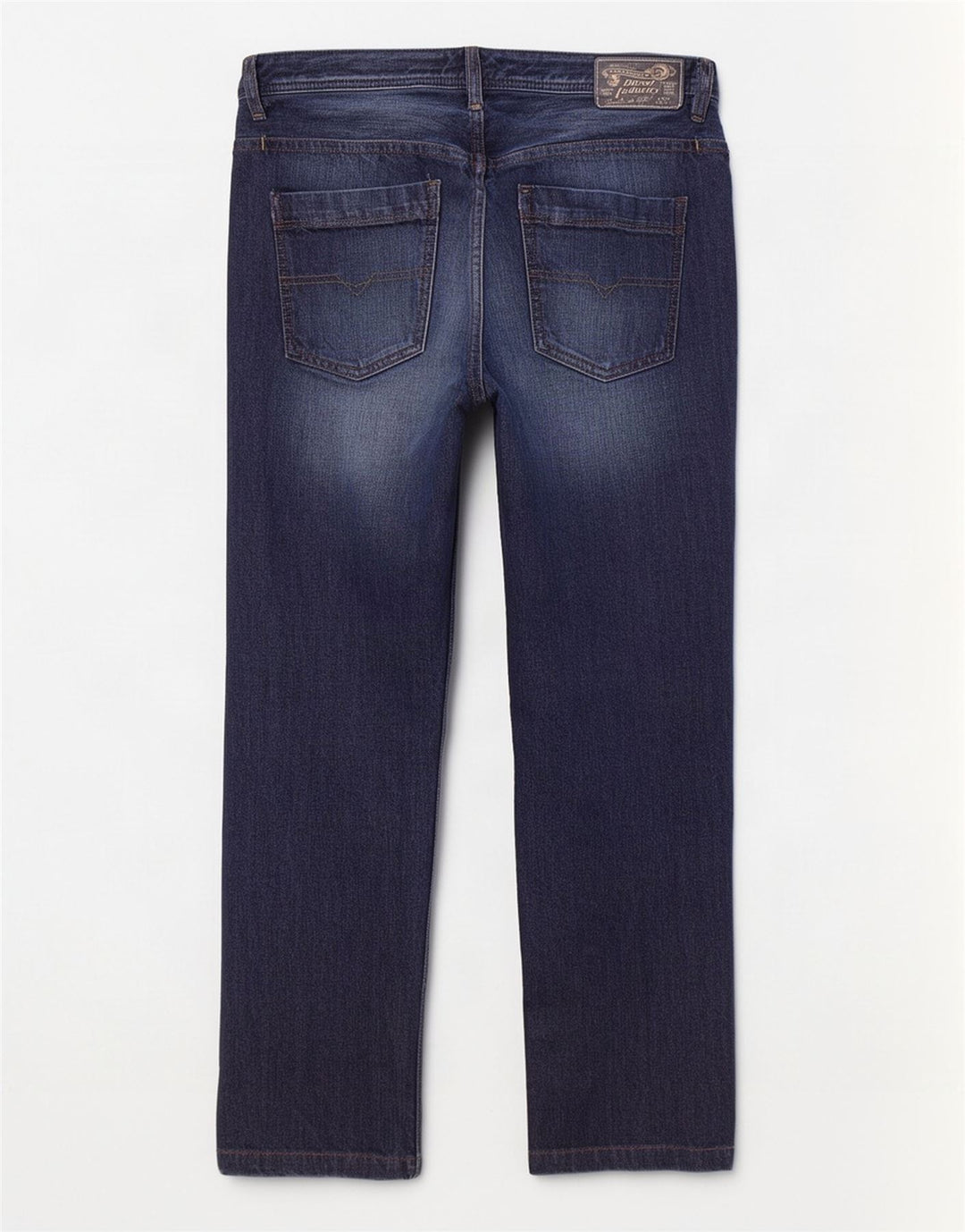 Diesel Masculino Braddo Straight Jeans W32 L32 Azul Algodão