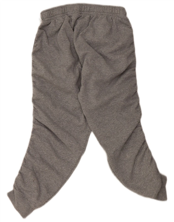 NIKE Womens Graphic Full Tracksuit UK 14 Médio Cinza Colourblock Algodão