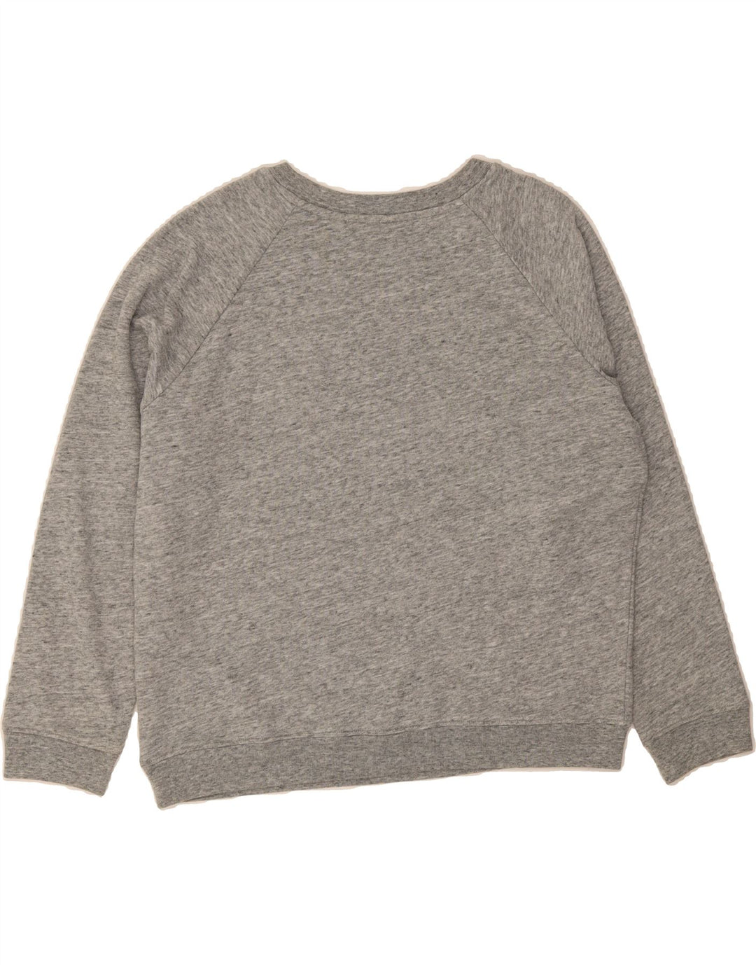LEVI'S Womens Oversized Sweatshirt Jumper UK 14 Medium Grey Flecked Vintage Levi's and Second-Hand Levi's from Messina Hembry 