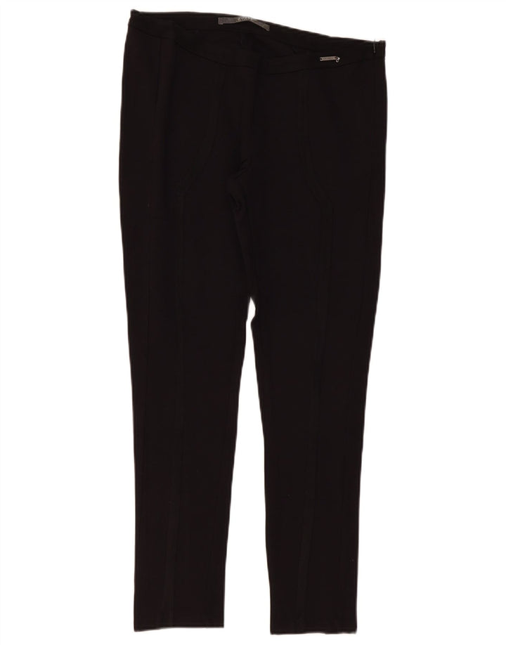 Guess Calça feminina casual slim grande W34 L27 preta