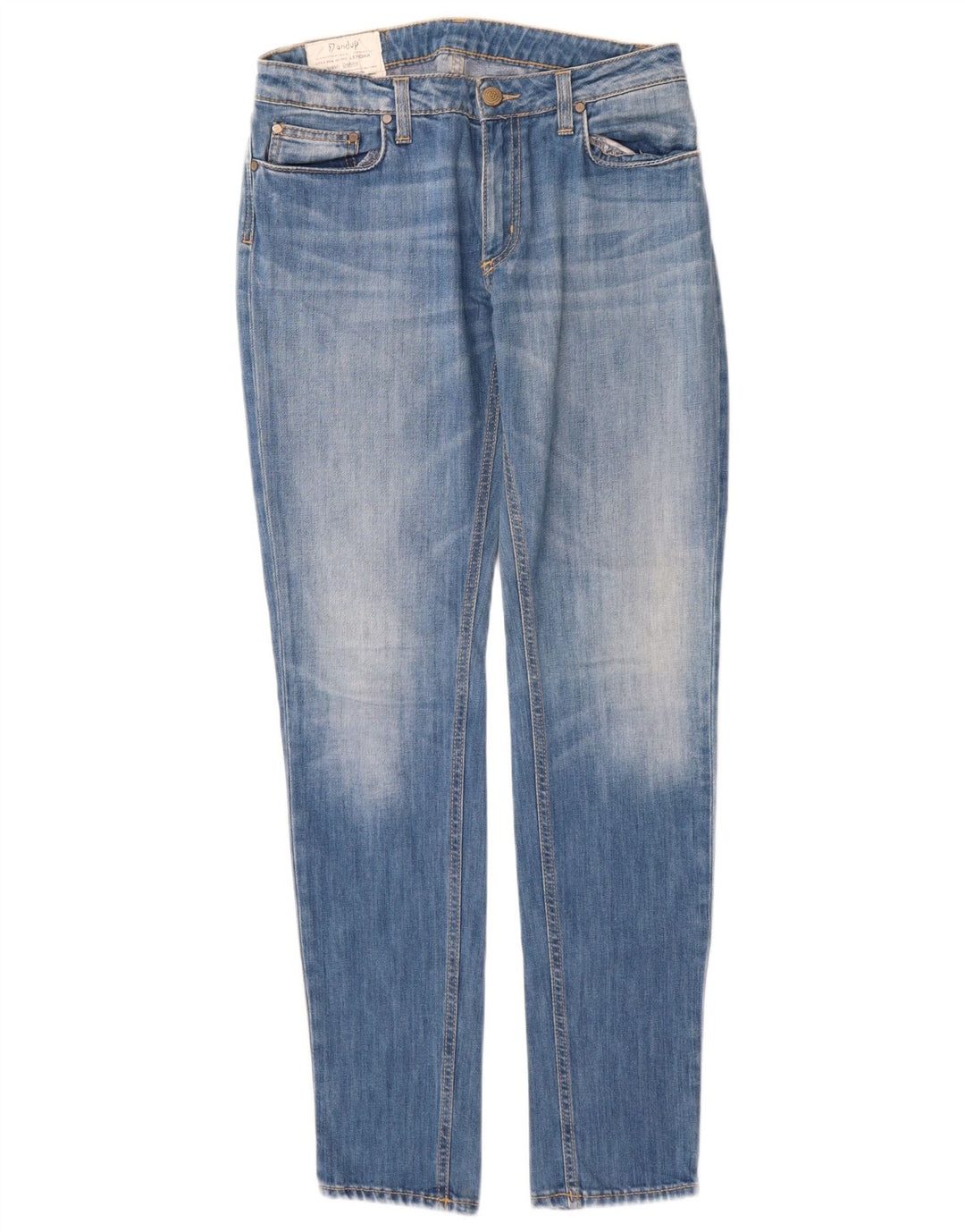 DONDUP Jeans Slim Feminino W30 L32 Azul Algodão