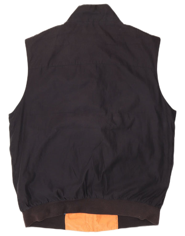 Colete utilitário masculino Paul & Shark Yachting UK 42 XL azul marinho poliéster