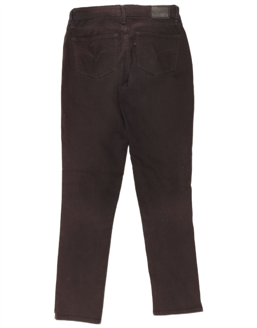 Calça jeans feminina Levi's 712 Slim W26 L30 algodão preto