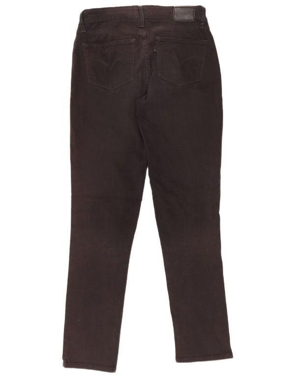 Calça jeans feminina Levi's 712 Slim W26 L30 algodão preto