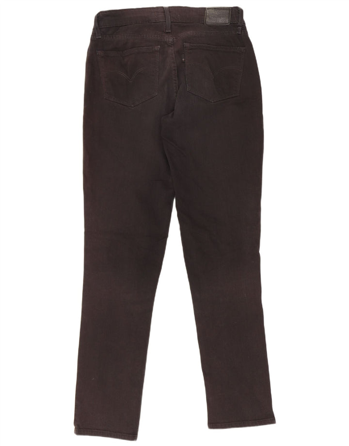 Calça jeans feminina Levi's 712 Slim W26 L30 algodão preto