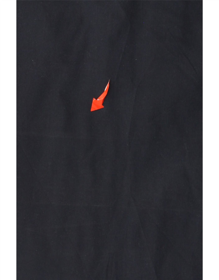 Pulôver masculino Mossimo de manga curta de algodão azul marinho médio